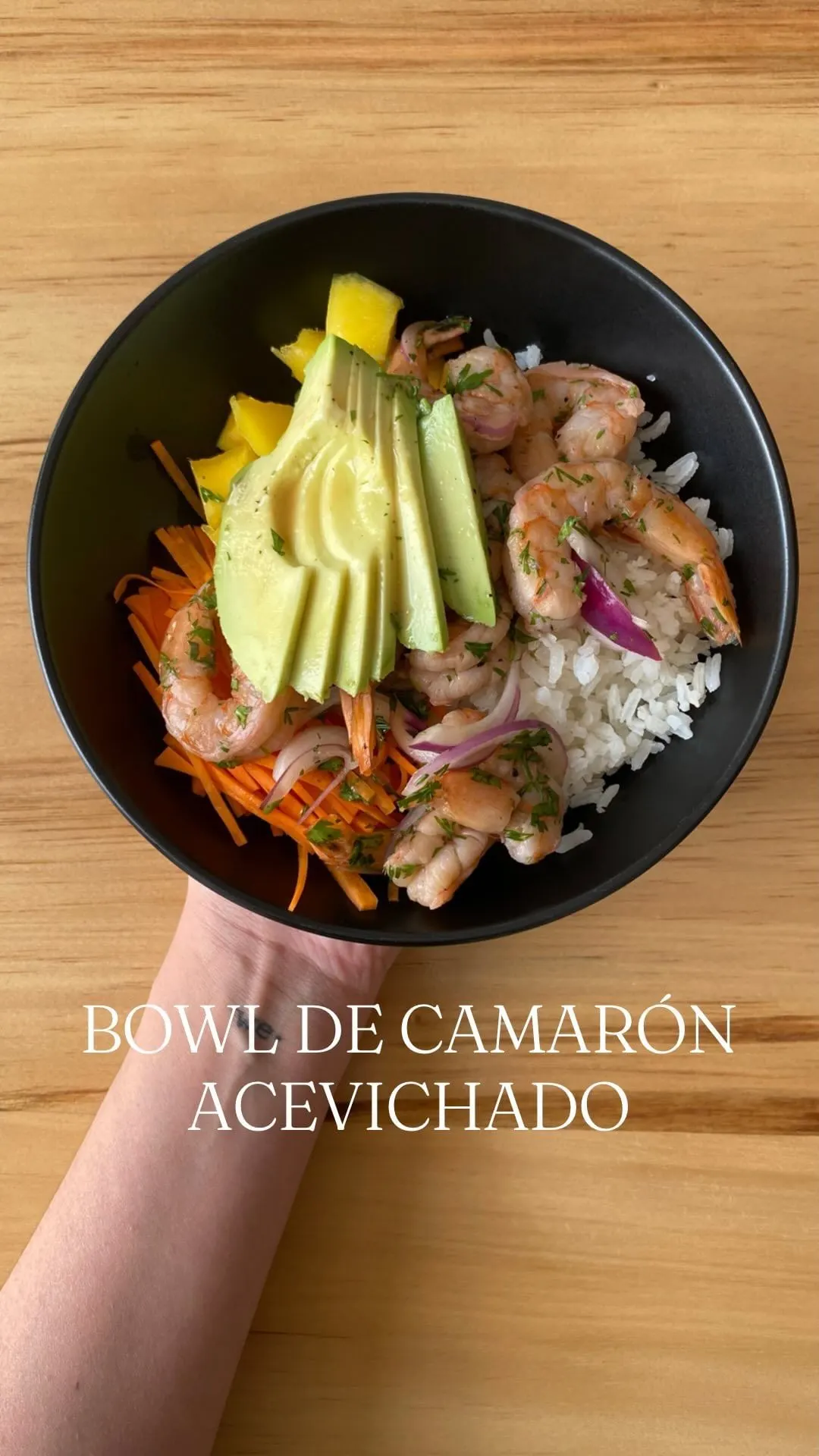 Picture for BOWL DE CAMARÓN ACEVICHADO [Ceviche Shrimp Bowl]